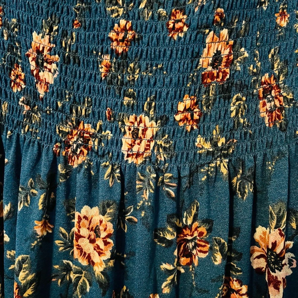 Floral Off-the-Shoulder Dress